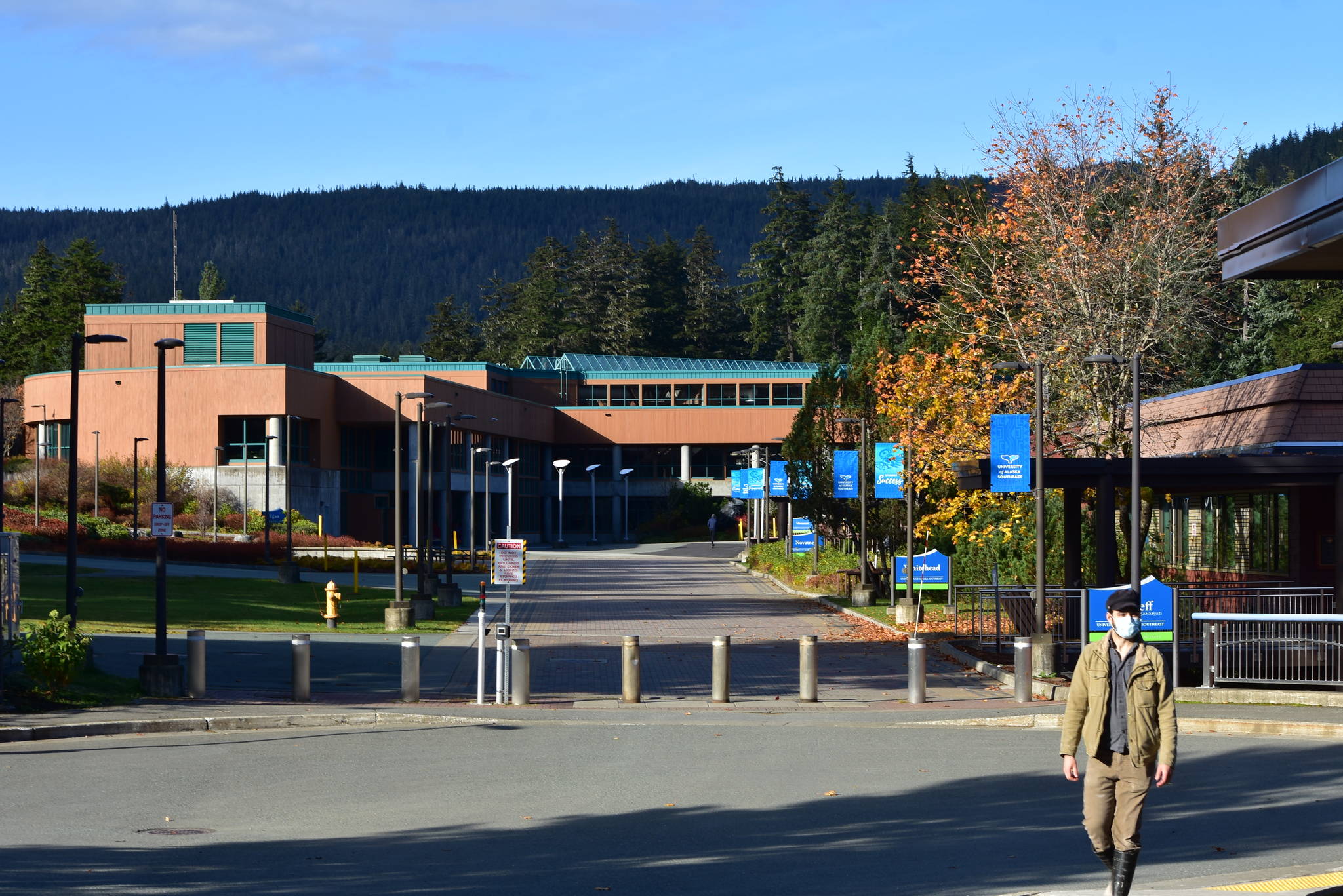University officials are hoping that increased collaboration between the University of Alaska's three schools of education will result in more Alaskans becoming teachers. The Univerity of Alaska Southeast, seen here in this October 2020 file photo, offers teacher training and retention programs. (Peter Segall / Juneau Empire file)