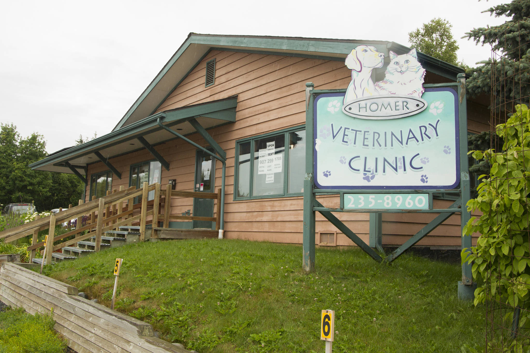 The Homer Veterinary Clinic is located at 326 Woodside Ave. in Homer. The clinic will begin accepting new patients in September.