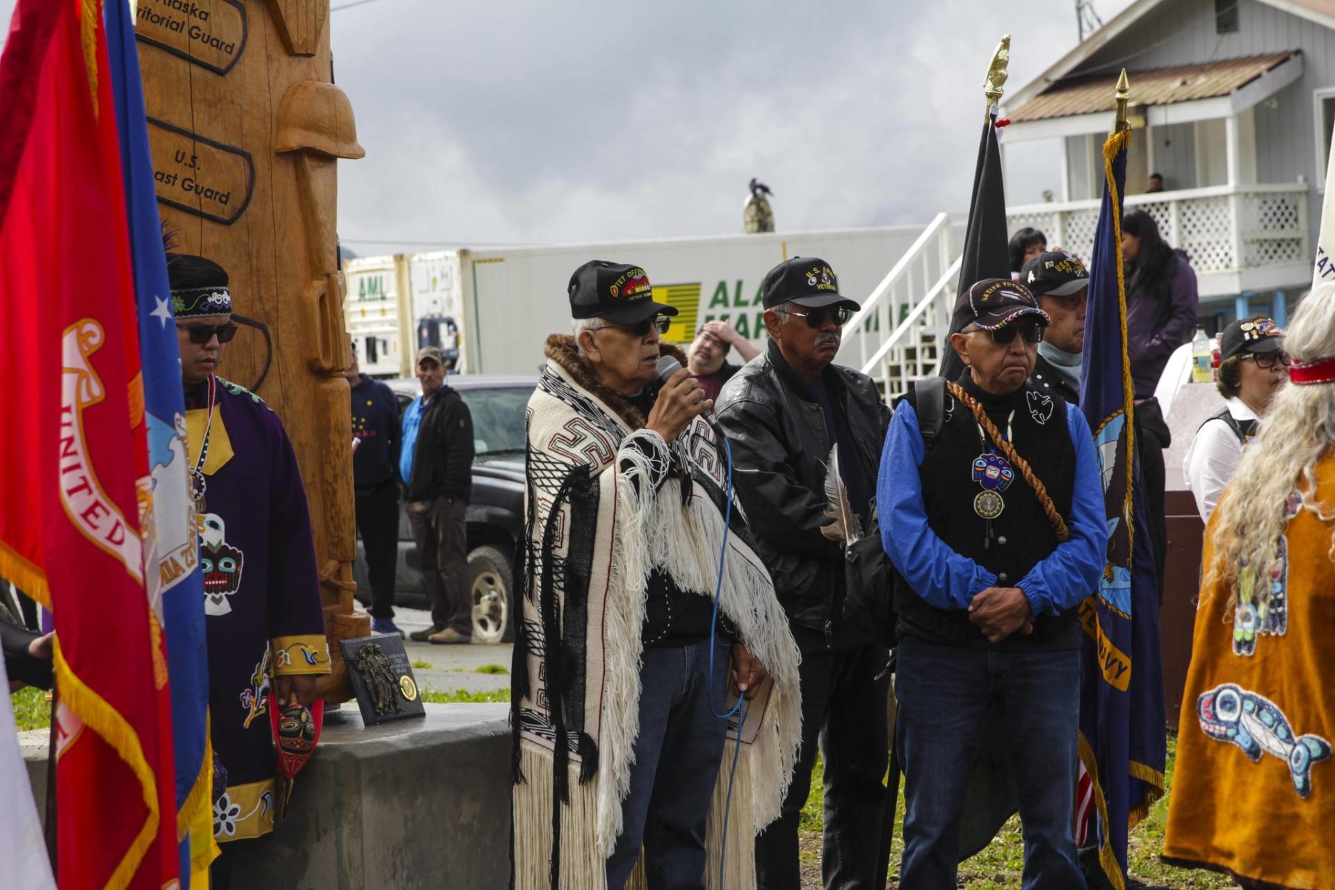 Hoonah honors veterans with totem pole, future memorial park Homer News