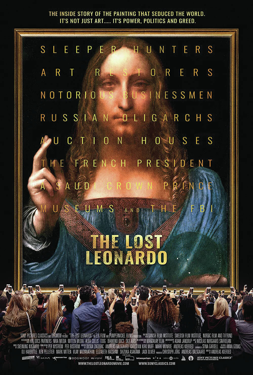 The poster for “The Lost Leonardo,” showing at the 17th annual Homer Documentary Film Festival. (Photo provided)