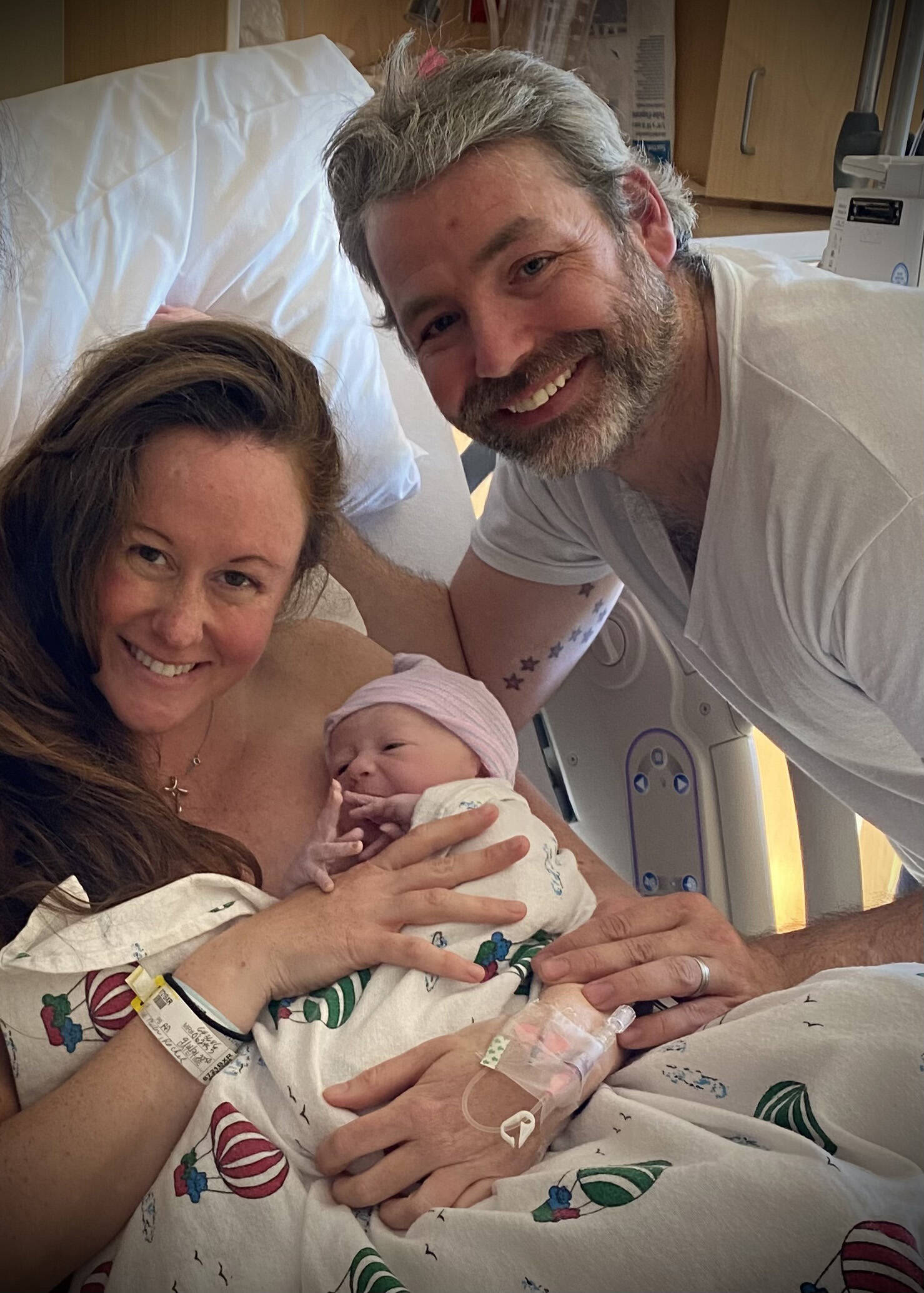 Rachel and Vernon Scott Miller celebrate the birth of their son Tripp Woodruff Miller, who was born on Sept. 19, 2021. Tripp Miller is the first baby born from IVF treatments in Homer. (Photo provided by Miller family)