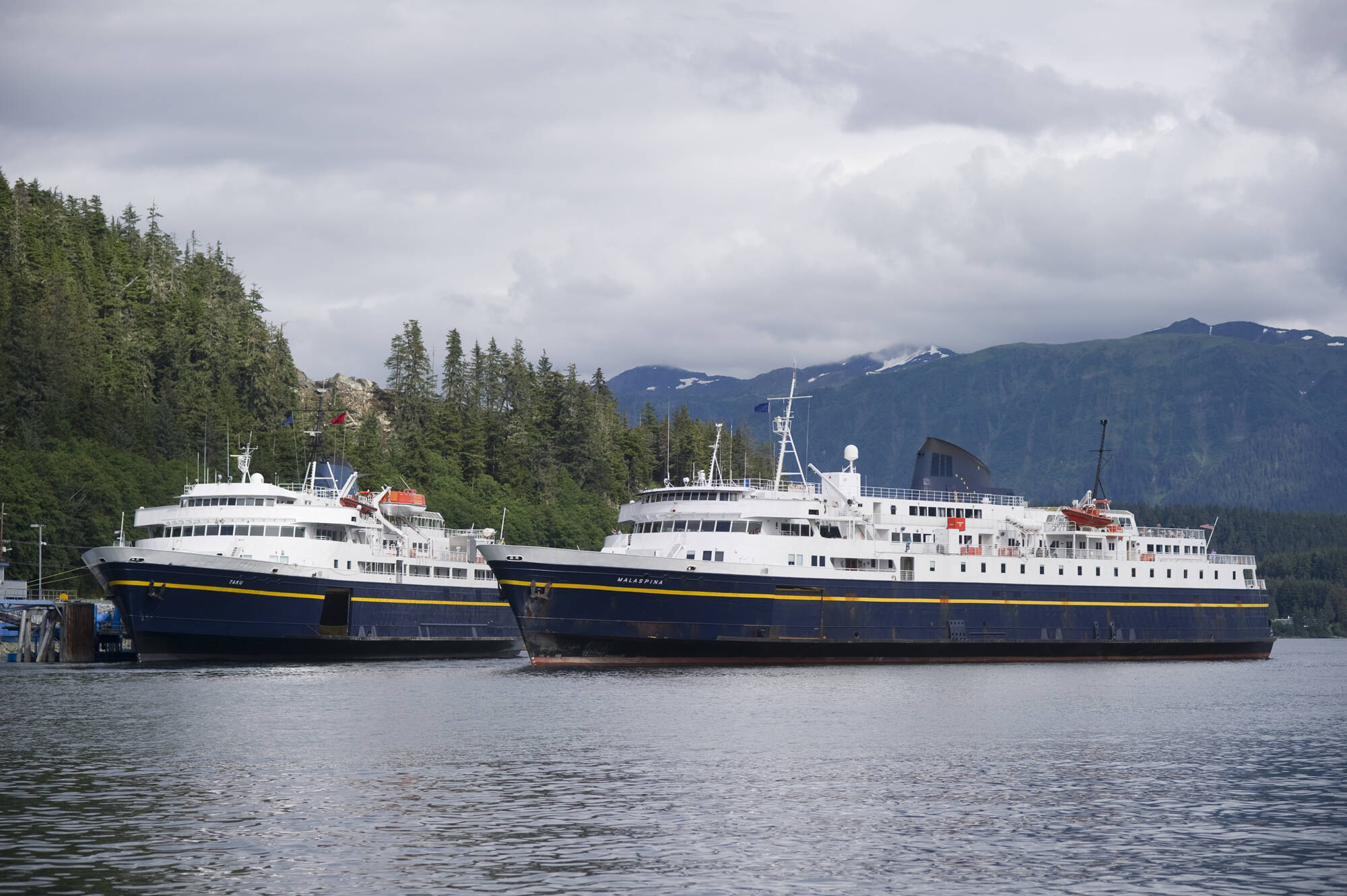 Michael Penn / Juneau Empire File
This 2011 photo shows the Taku and Malaspina ferries at the Auke Bay Terminal.