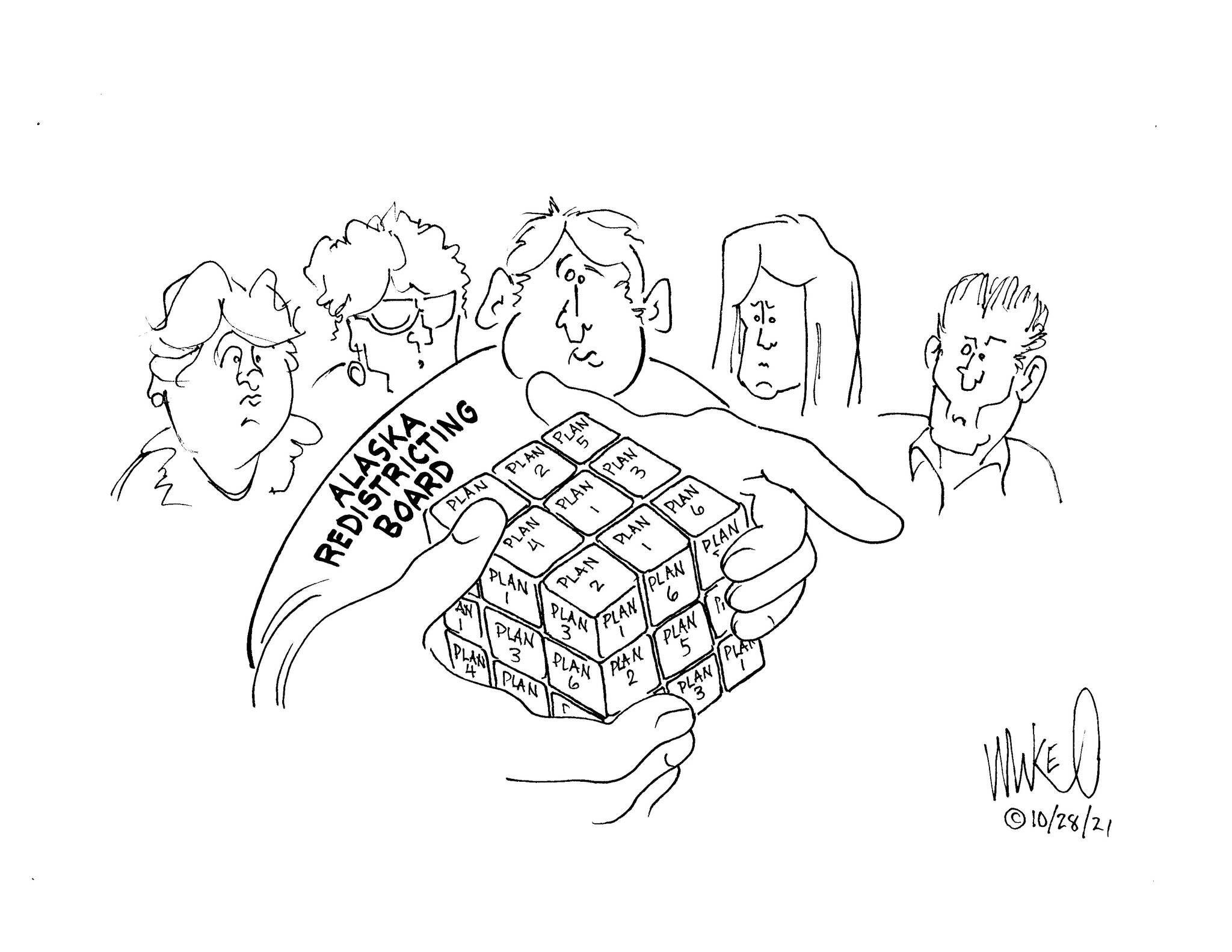 Michael OMearas cartoon for Oct. 28, 2021.