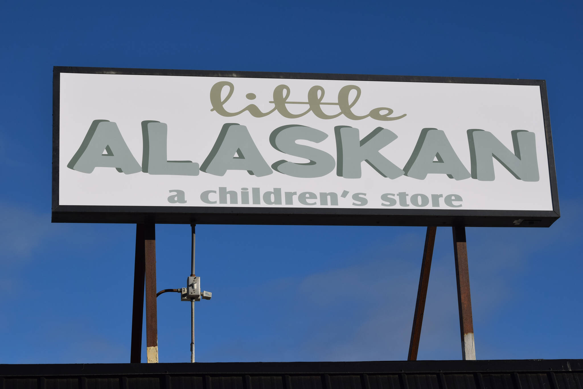 The Little Alaskan children’s store is seen in Kenai on Sunday, Oct. 24, 2021. Located where Bargain Basement used to be in Kenai, the shop opened this weekend. (Camille Botello/Peninsula Clarion)