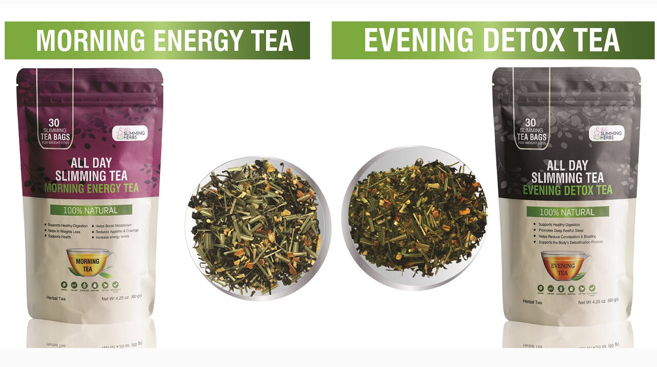 All Day Slimming Tea Reviews: Morning Energy &amp; Evening Detox Blends | Homer News