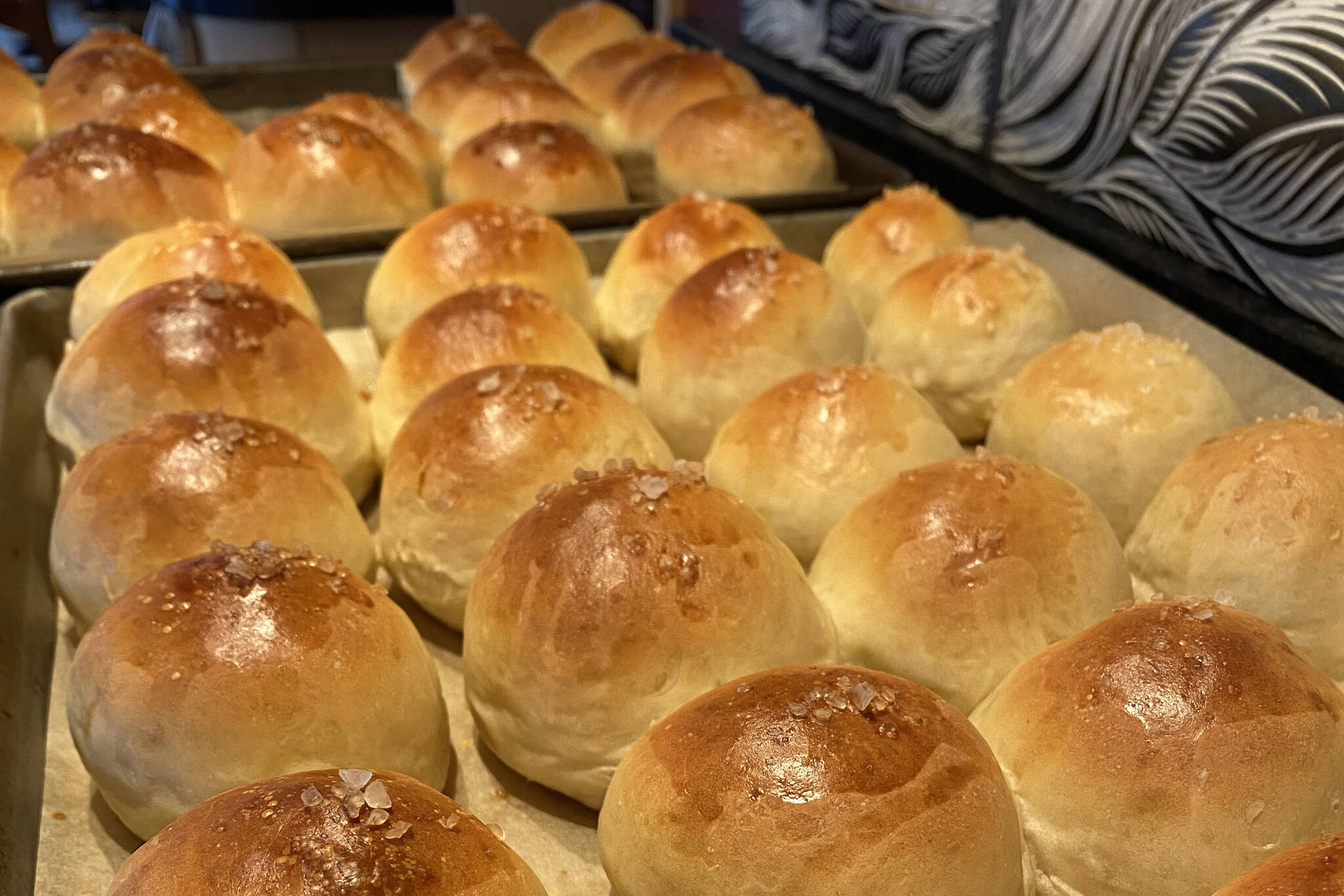 Dairy-free dinner rolls only take a little bit of time and a few substitutions. (Photo by Tressa Dale/Peninsula Clarion)