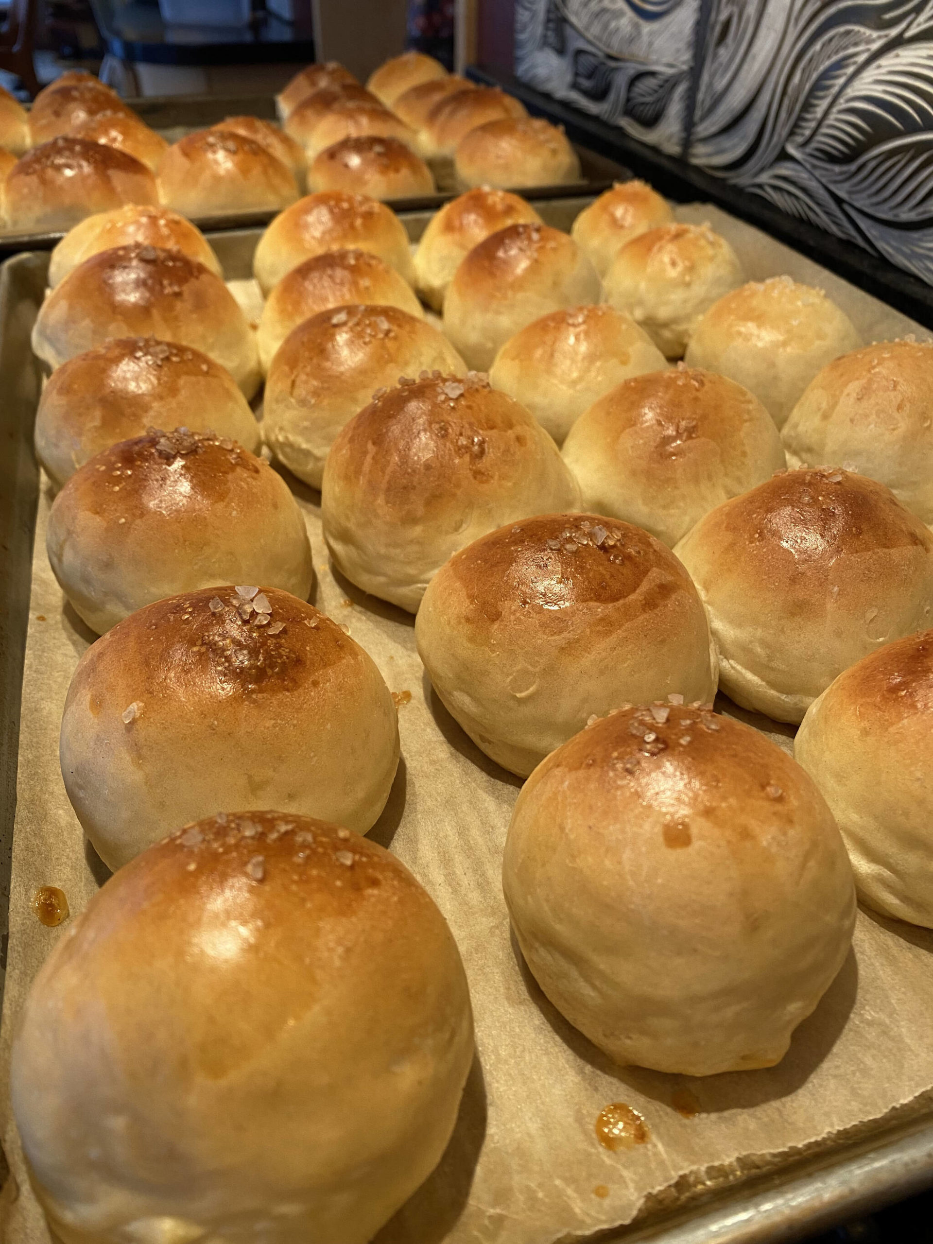 Dairy-free dinner rolls only take a little bit of time and a few substitutions. (Photo by Tressa Dale/Peninsula Clarion)