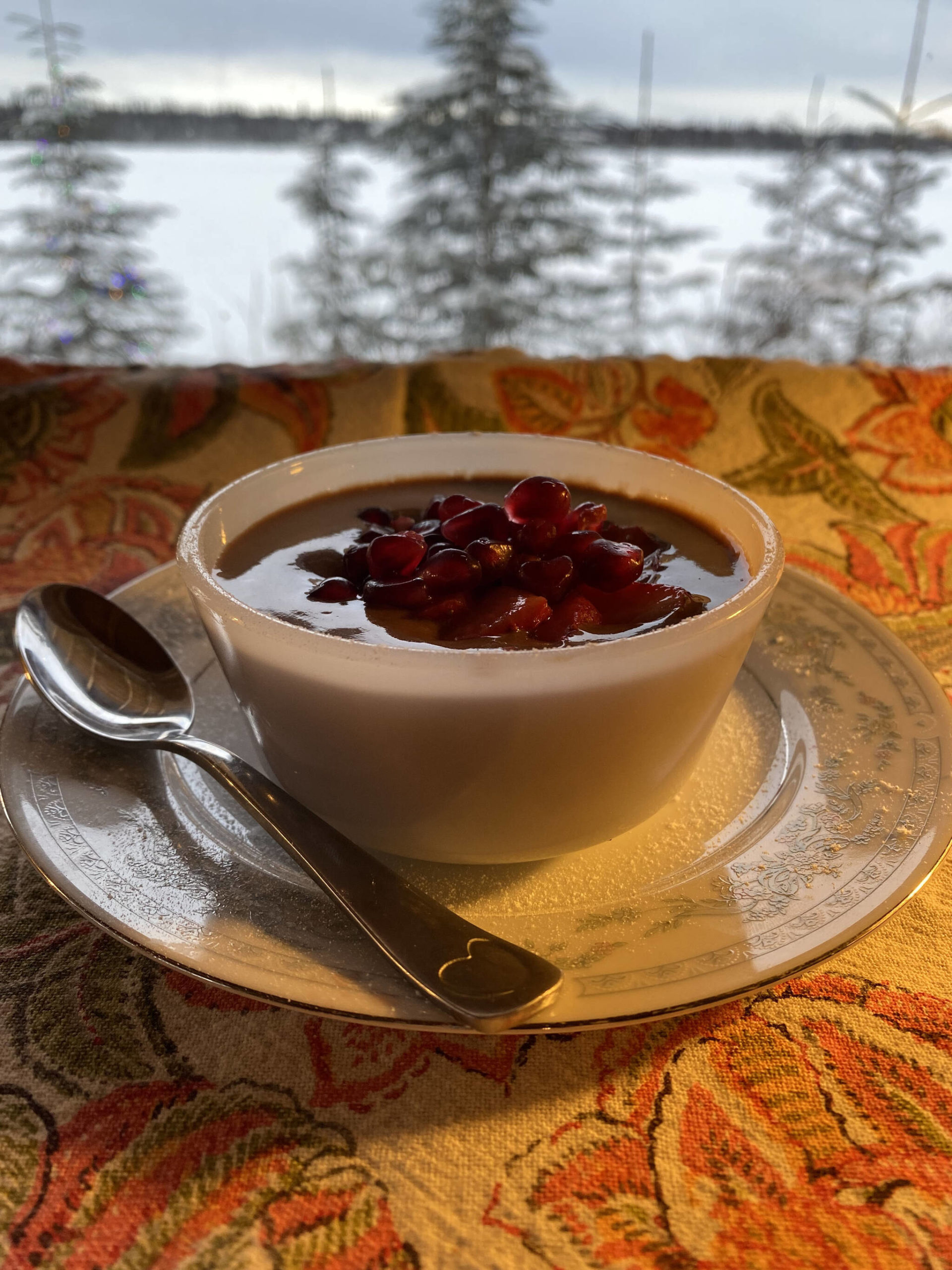 Put leftover ingredients to good use with this rich chocolate pudding. (Photo by Tressa Dale/Peninsula Clarion)