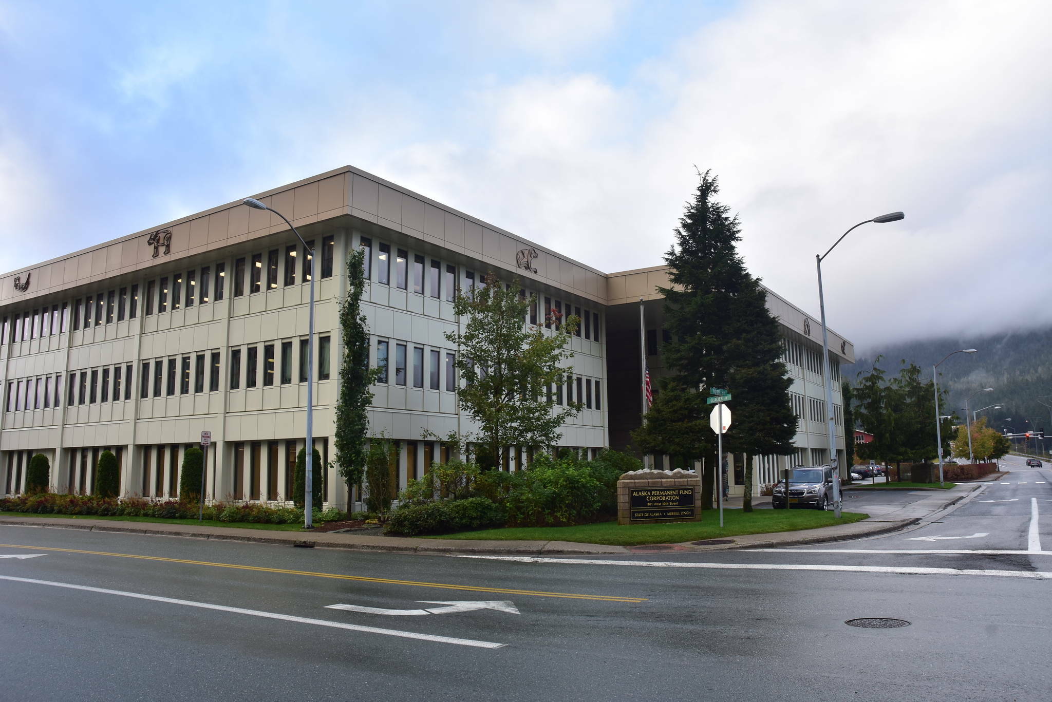 The Alaska Permanent Fund Corporation building in October 2020. (Peter Segall/Juneau Empire file)