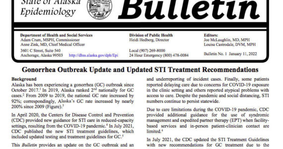 A State of Alaska epidemiology bulletin can be found at https://dhss.alaska.gov/dph/Epi/pages/default.aspx.