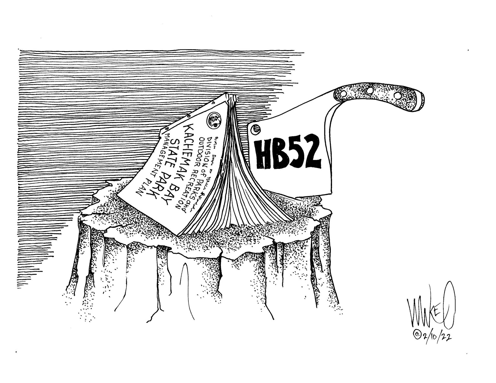 Michael O’Meara’s cartoon for Feb. 10, 2022.