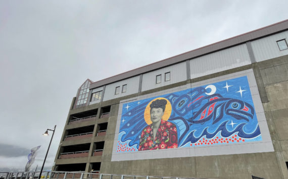 Michael S. Lockett / Juneau Empire
Elizabeth Kaaxgal.aat Peratrovich’s legacy is strong in Juneau, where a recently finished mural and renamed plaza help honor the memory of the civil rights activist.