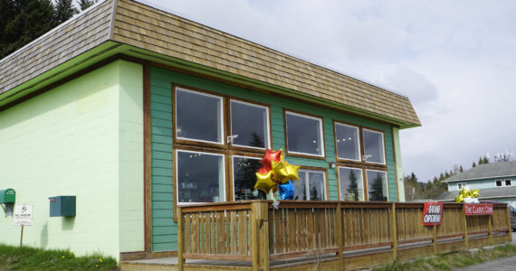 The new location of Classic Cook on Pioneer Avenue in the former Orca Plumbing and K-Bay Caffe building on May 5, 2022, in Homer, Alaska. (Photo by Michael Armstrong/Homer News)