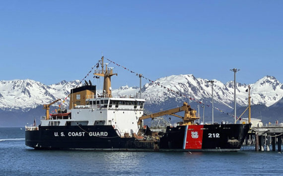 Having made its maiden voyage to Homer in 2003, the USCGC Hickory left Homer on Friday, May 20, 2022, on its way to Baltimore, Maryland, where it will be refurbished before heading to Guam. In December, the USCGC Aspen will arrive in Homer to take the Hickory's place. (Photo by McKibben Jackinsky)