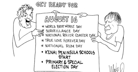 Michael O'Meara's cartoon for Aug. 8, 2022.