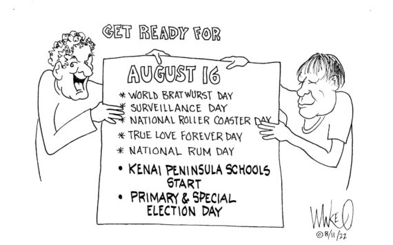 Michael O'Meara's cartoon for Aug. 8, 2022.