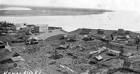 Photo courtesy of the Kenai Historical Society
This is how Kenai appeared in about 1919, when Bill Dawson was running a general store in the village.