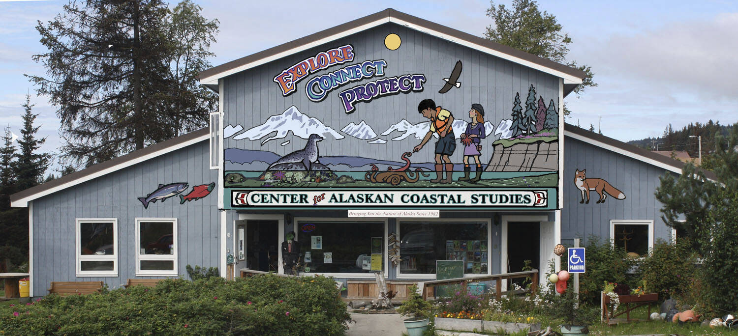 Photo provided
A mural by Brad Hughes was among the improvements made in the past decade at the headquarters of the Center for Alaskan Coastal Studies on Smokey Bay Way.