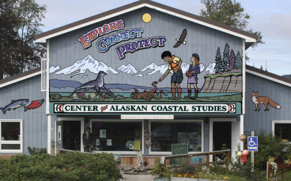 Photo provided
A mural by Brad Hughes was among the improvements made in the past decade at the headquarters of the Center for Alaskan Coastal Studies on Smokey Bay Way.