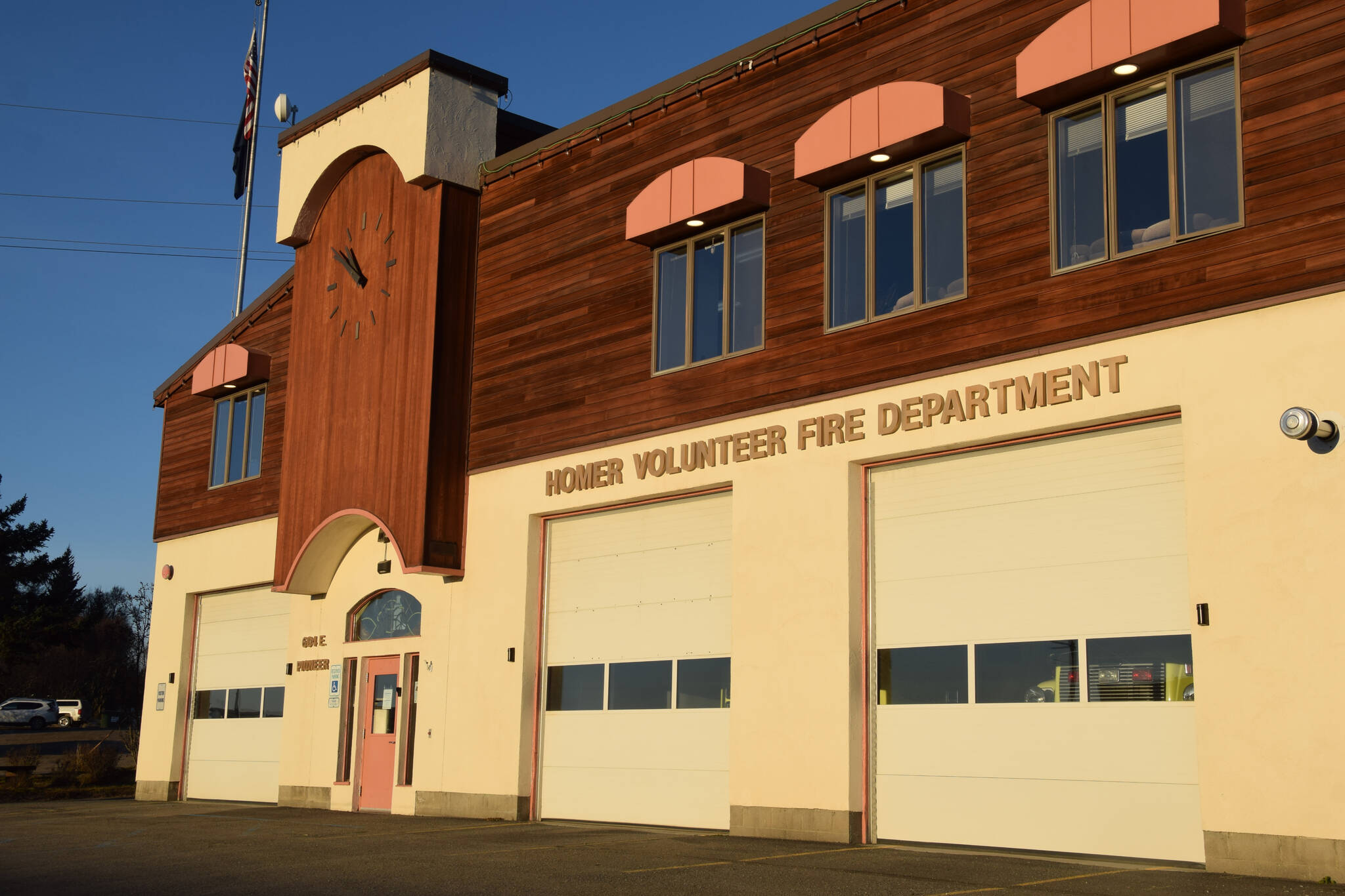 Homer Volunteer Fire Department on Tuesday, Nov. 29 in Homer, Alaska. (Photo by Charlie Menke / Homer News)