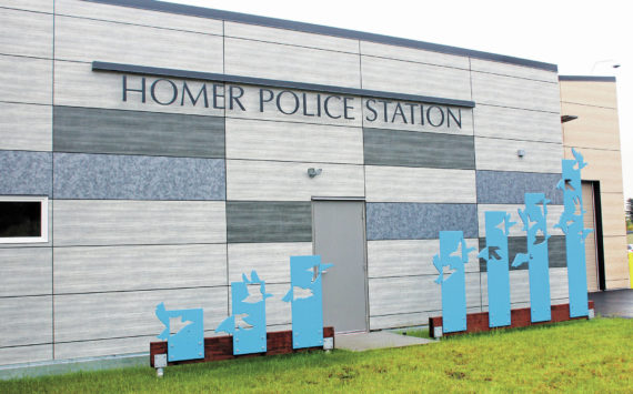 The Homer Police Station as seen Thursday, Sept. 24, 2020 in Homer, Alaska. (Photo by Megan Pacer/Homer News file)