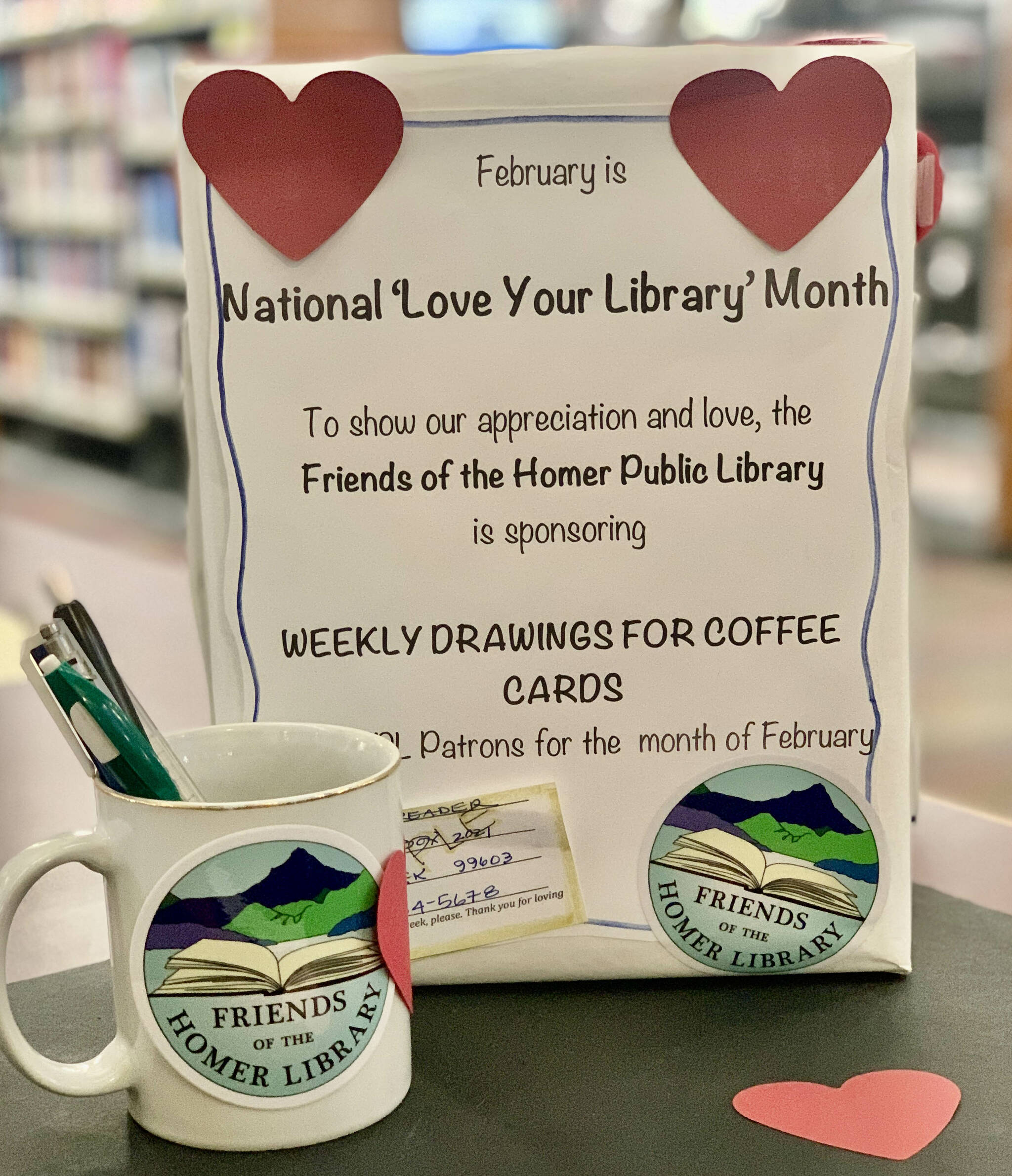 February is Love Your Library Month (Photo by Christina Whiting/Homer News)