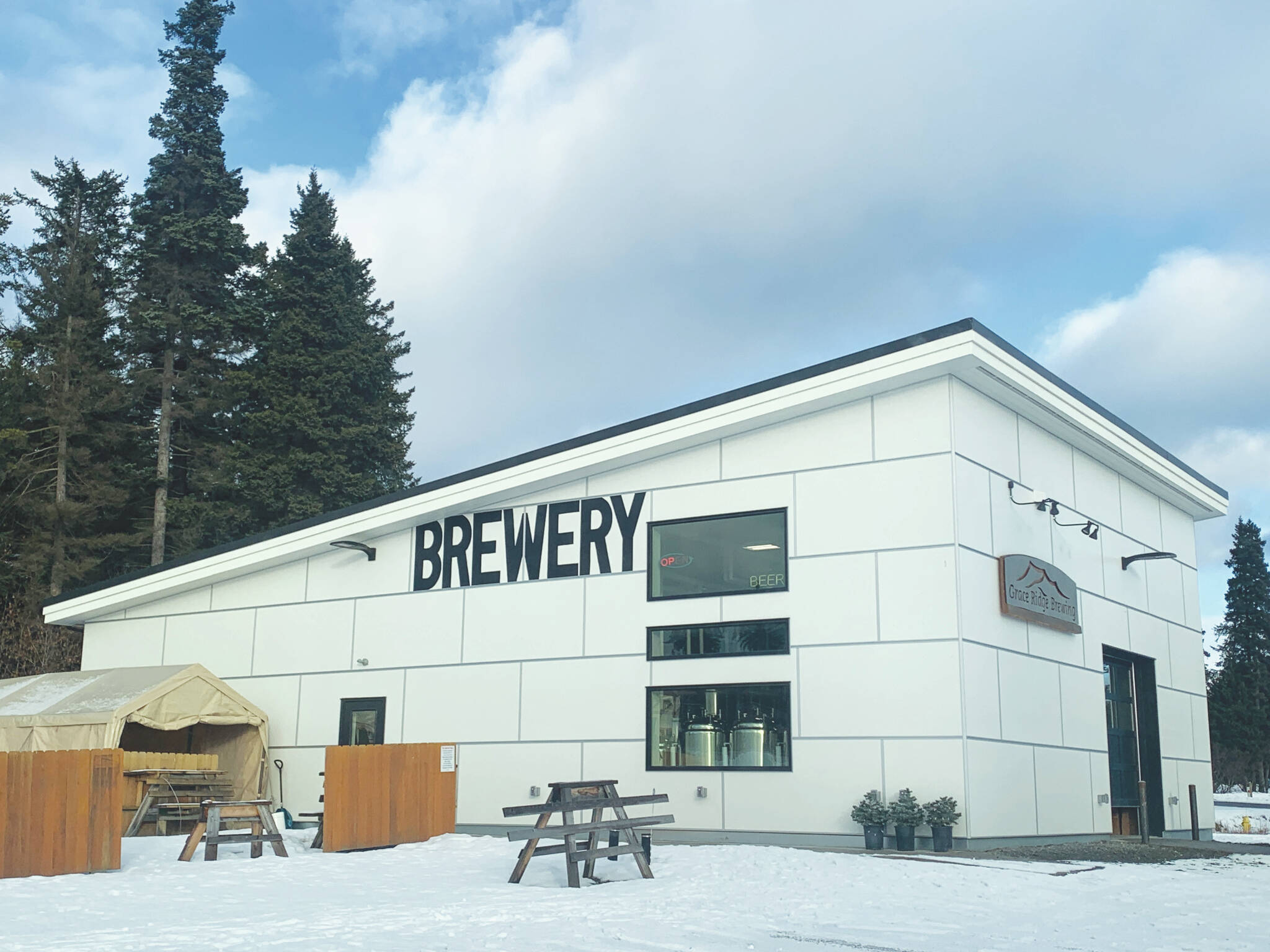Photo by Christina Whiting/Homer News
Grace Ridge Brewery celebrates one year in their new building on Smoky Bay Way, photographed Friday.