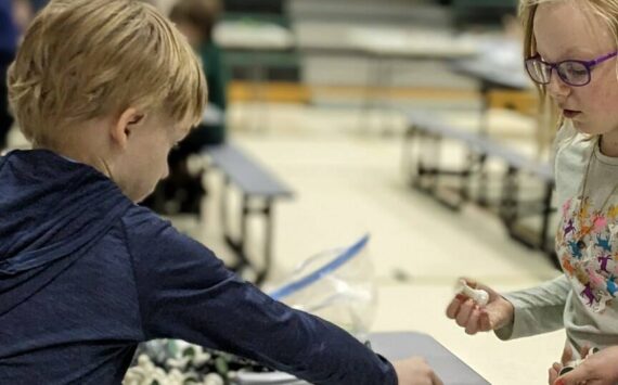 Chess tournament at West Homer gym Weds. March 8. Photo provided by Andy Haas.