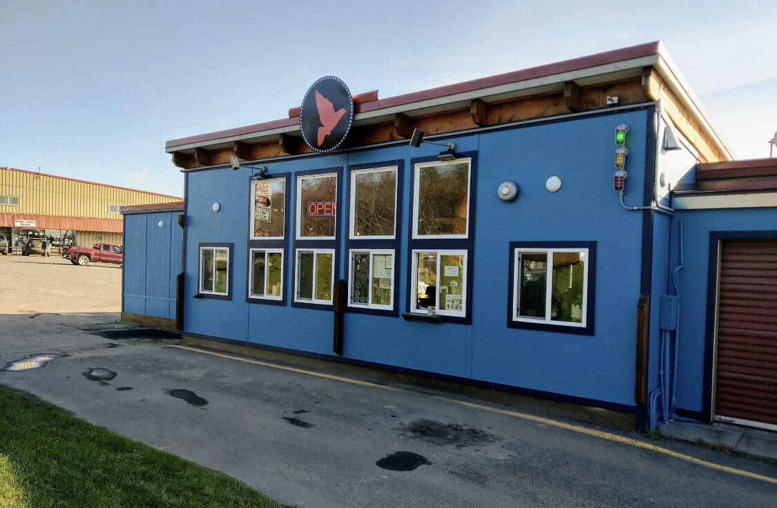 Red Bird Kitchen, as seen in 2019 when the cafe was operated out of a building near the Gear Shed, in Homer, Alaska. (Photo provided by Red Bird Kitchen)