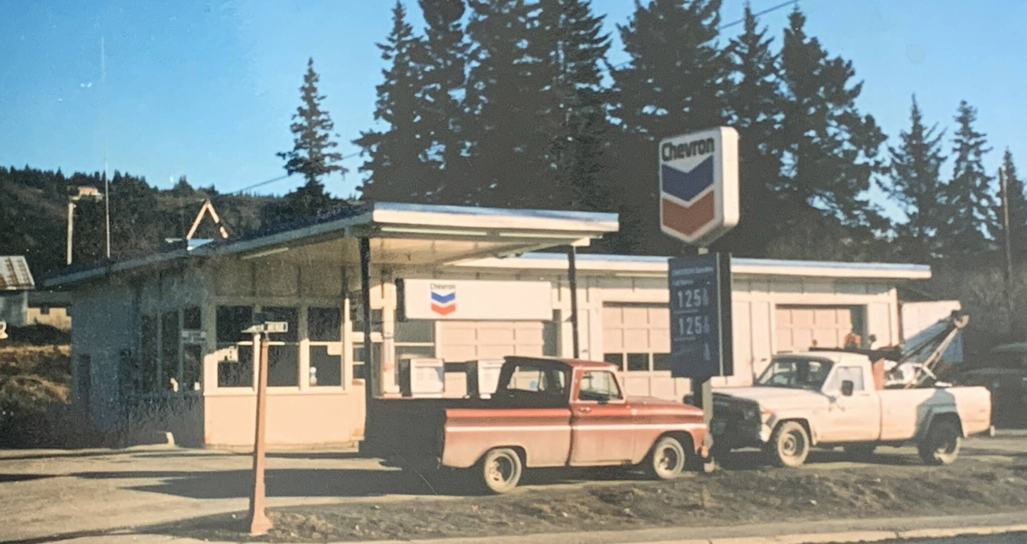 Photo provided by Robert Tarnowske
A photo from the 1980s when Sunny’s Service was a Chevron gas station.