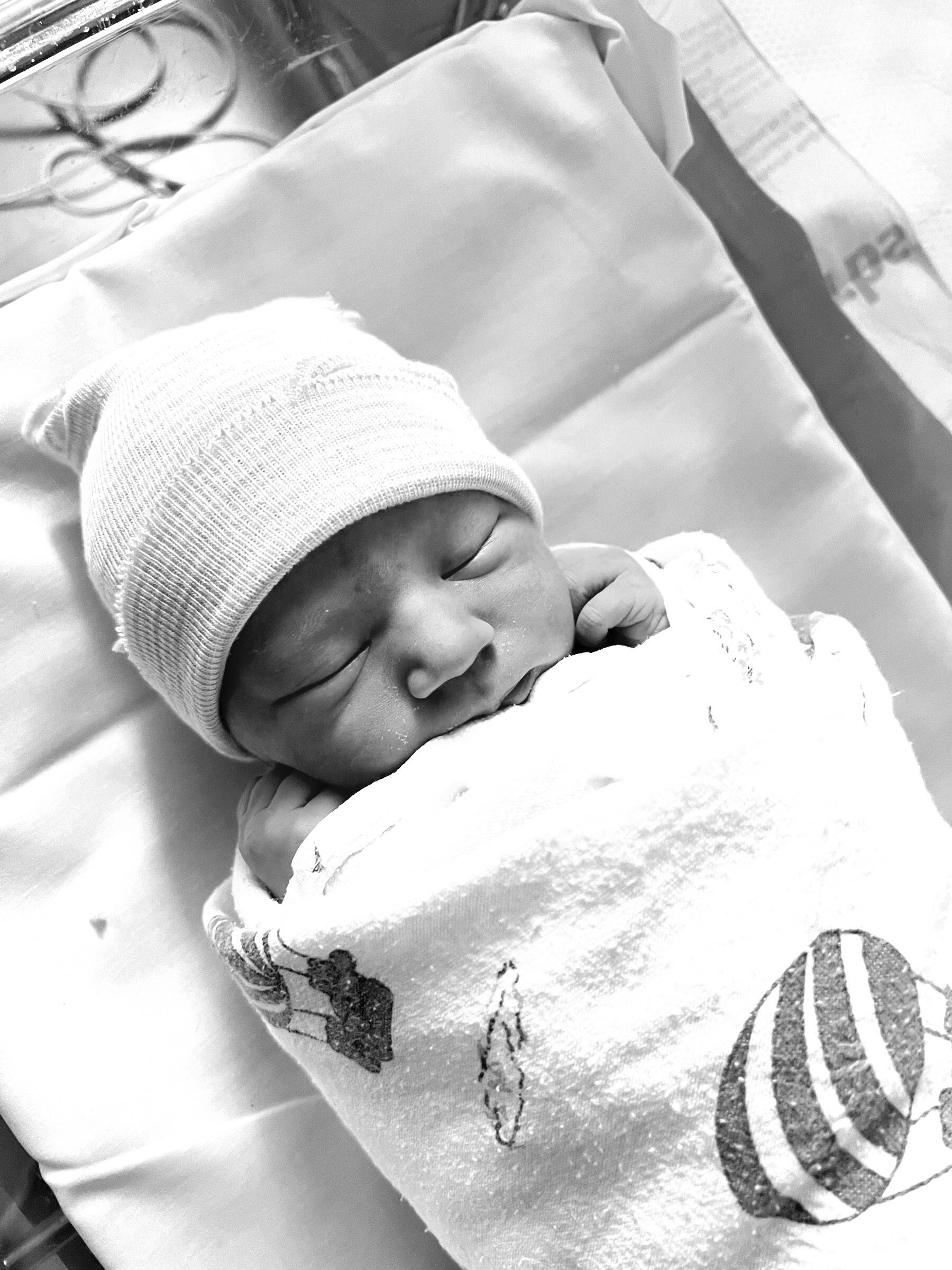 Ariana Holschen was born on April 18, 2023, at South Peninsula Hospital to parents Noemi Holschen and Zak Holschen of Homer, Alaska. (Courtesy photo)