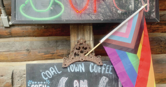 Signs of summer on the Spit include Coal Town Coffee open, May 10.