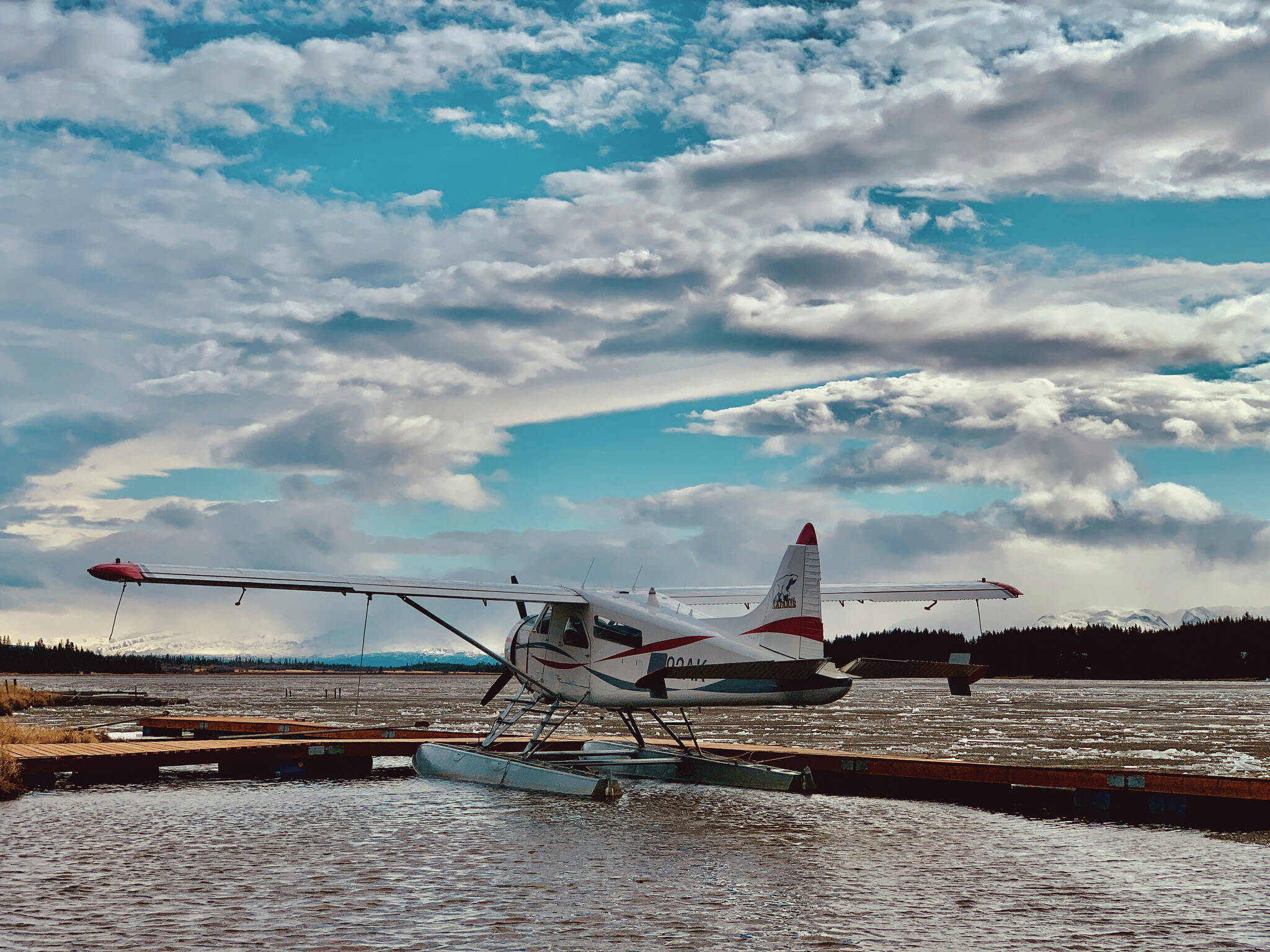 Photos by Christina Whiting/Homer News
A floatplane at Beluga Lake, May 9.
