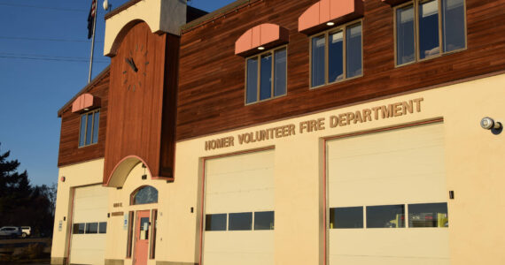 Homer Volunteer Fire Department on Tuesday, Nov. 29, 2022, in Homer, Alaska. (Photo by Charlie Menke / Homer News)