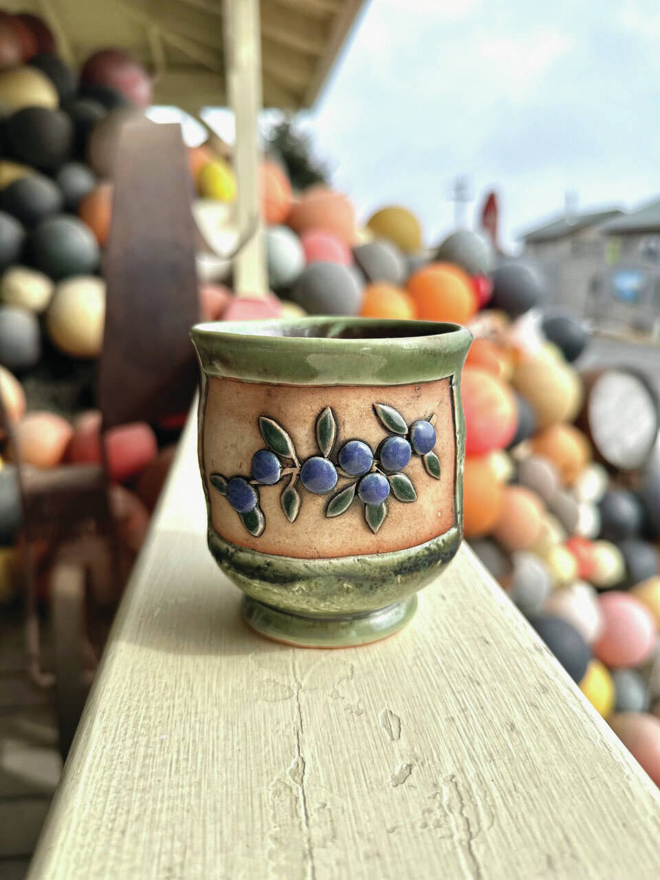 Photo provided by Bunnell Street Arts Center
Pottery by Marie Herdegen, one of six pieces of art in this year’s CSA boxes.