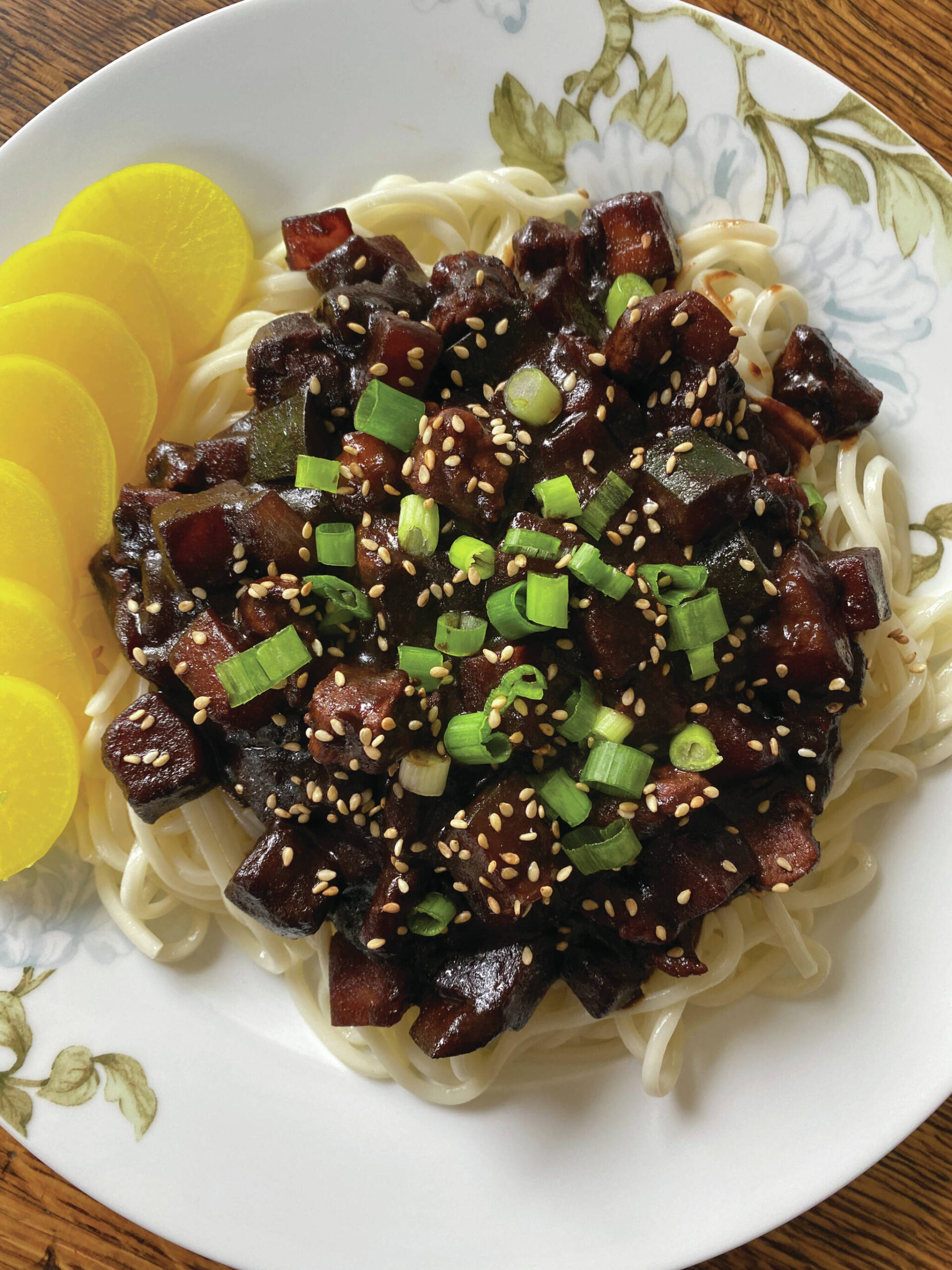 Photo by Tressa Dale/Peninsula Clarion
A favorite of Korean kids and college kids alike, Korean black bean noodles are an everyday takeout staple.