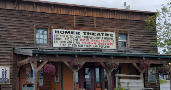The Homer Theatre, located on Pioneer Avenue, is photographed on Tuesday, June 27, 2023 in Homer, Alaska (Delcenia Cosman/Homer News)