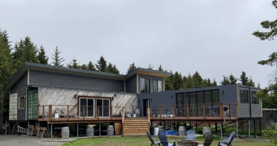 Photo provided by Suvi Bayly
A Homer home constructed from recycled shipping containers.