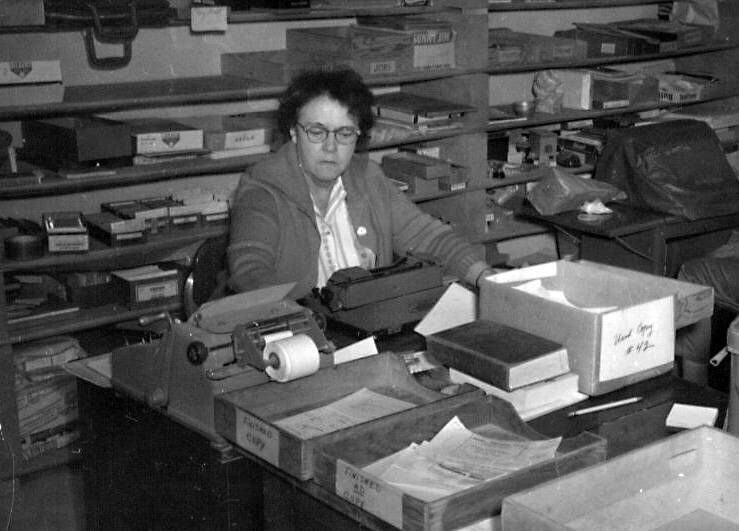 Mable Smith came into her own as a reporter for the Cheechako News (central Kenai Peninsula) in the 1960s and early 1970s. (Cheechako News photo)