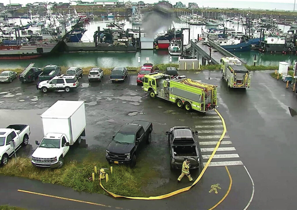 Vessel catches fire in Homer Harbor Homer News