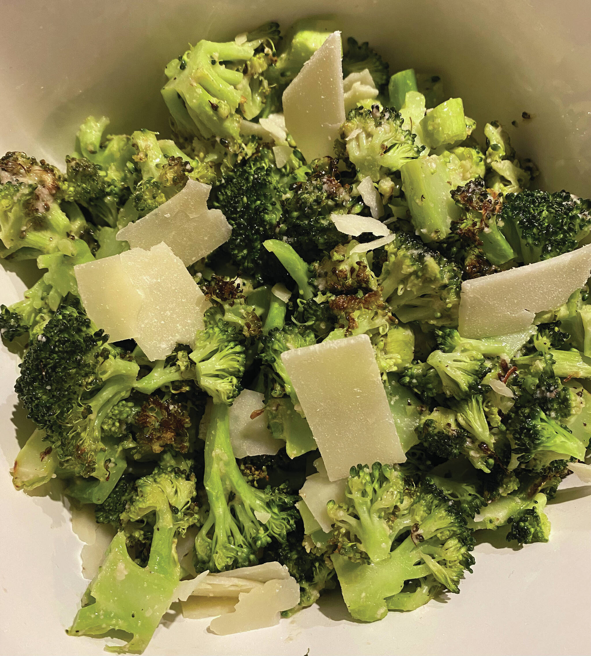 Roasted Broccoli Caesar Salad would be perfect alongside your Thanksgiving spread and provides some much-needed greens and fiber to balance out the rolls and gravy. (Photo by Tressa Dale/Peninsula Clarion)