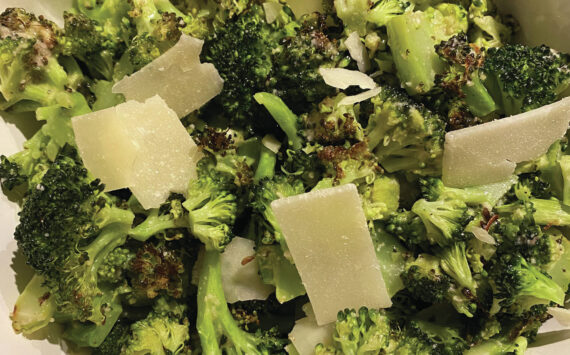 Photo by Tressa Dale/Peninsula Clarion
Roasted Broccoli Caesar Salad would be perfect alongside your Thanksgiving spread and provides some much-needed greens and fiber to balance out the rolls and gravy.