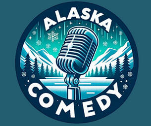 Alaska Comedy logo. Photo courtesy of Alaska World Arts Festival