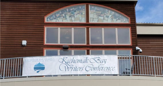 The Kachemak Bay Writers' Conference is held at Kachemak Bay Campus starting on Saturday, May 18, 2024 in Homer, Alaska. (Delcenia Cosman/Homer News)