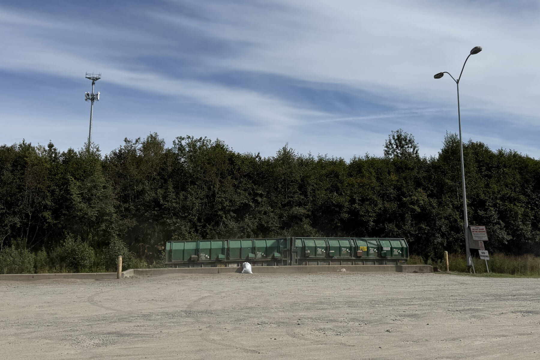 The Anchor Point Transfer Station is seen on Aug. 18, 2025. (Chloe Pleznac/Homer News)
