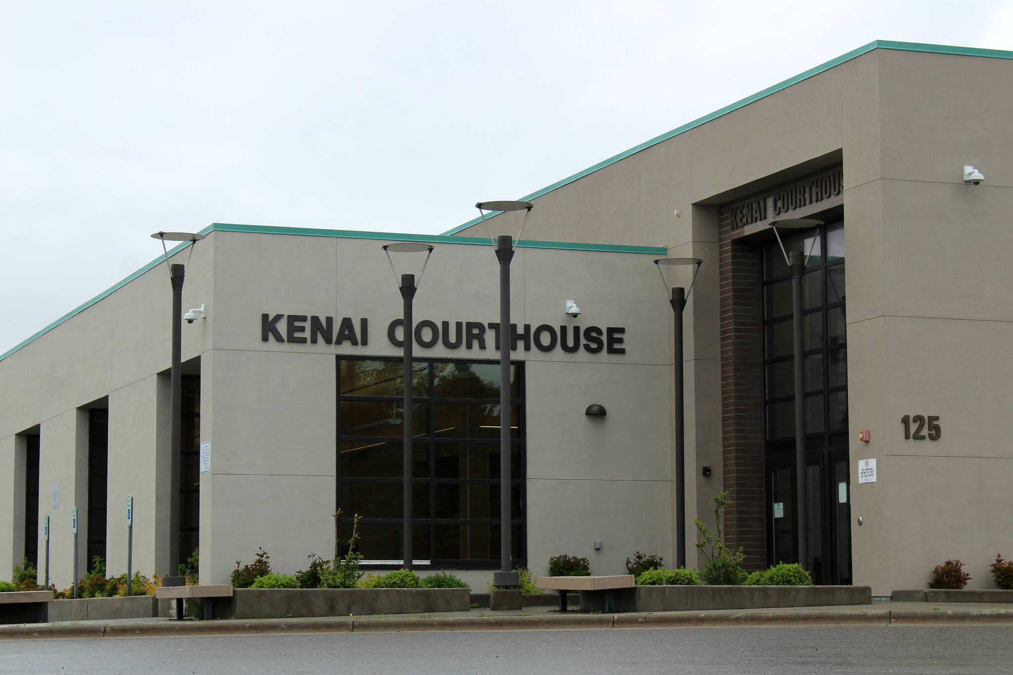 The Kenai Courthouse is seen on Monday, July 3, 2023, in Kenai, Alaska. (Ashlyn OHara/Peninsula Clarion)