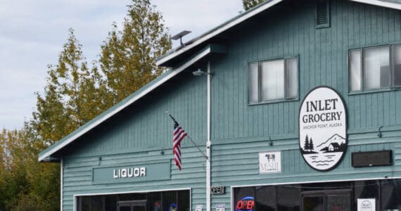 The new Inlet Grocery in Anchor Point on Monday, Sept. 22, 2025. (Chloe Pleznac/Homer News)