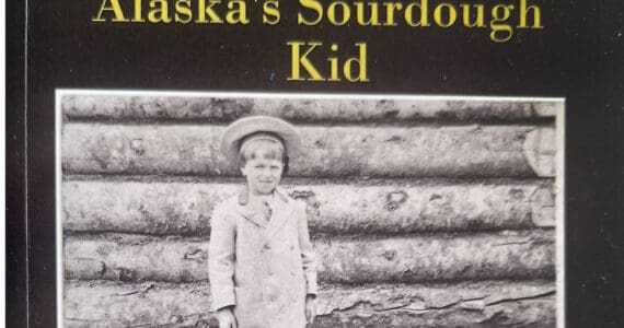 The cover of Alaska’s Sourdough Kid, a memoir concerning the early life of Emmett T. Krefting, authored by Krefting and his son, Michael D. Krefting. Emmett met and befriended King David Thurman during the first decade of the 20th century.