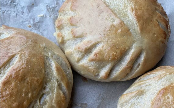 Crusty and firm bread bowls are best for brothy soups, or make them pillowy soft for thicker stews. Photo by Tressa Dale/Peninsula Clarion