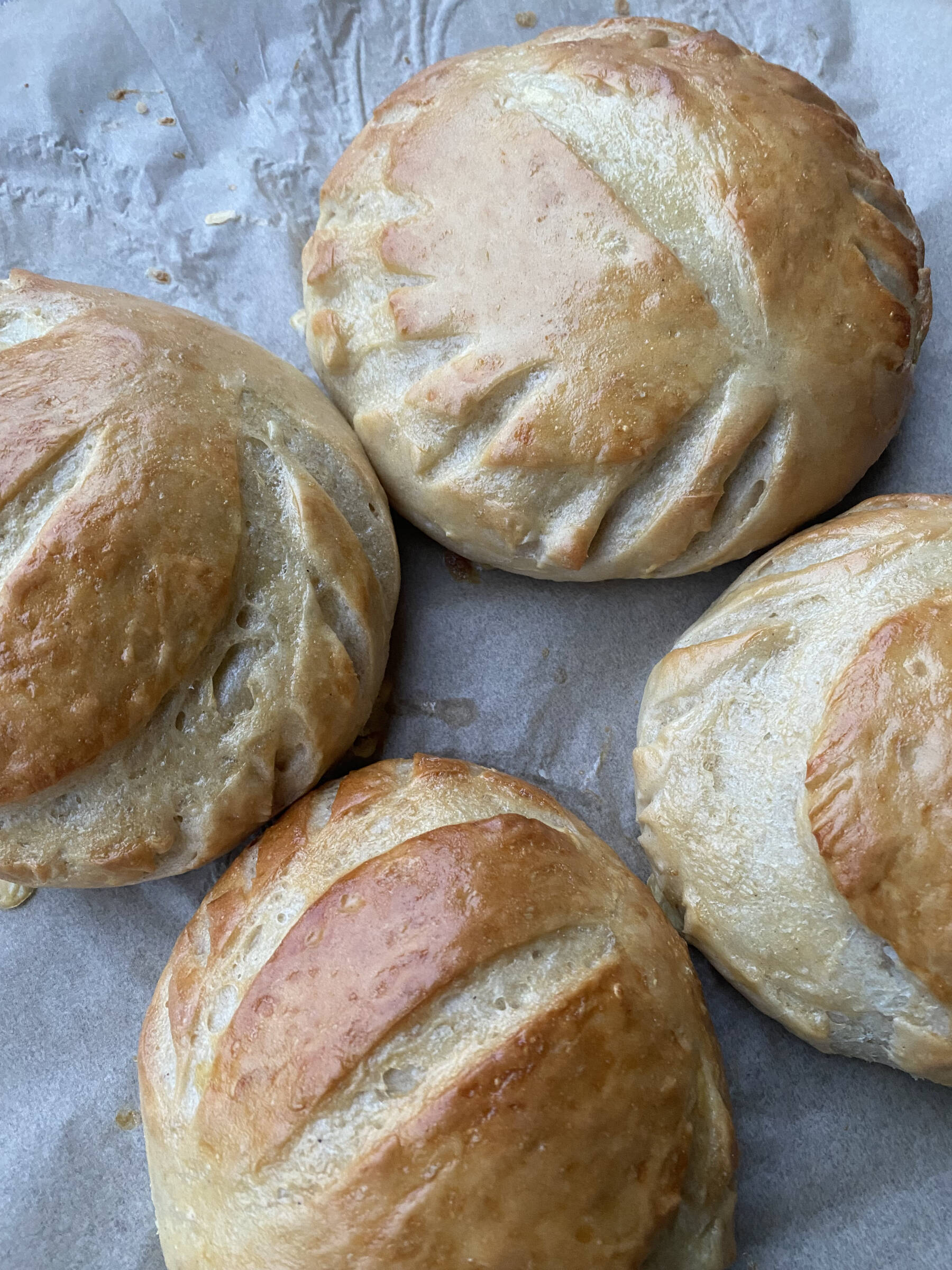 Crusty and firm bread bowls are best for brothy soups, or make them pillowy soft for thicker stews. Photo by Tressa Dale/Peninsula Clarion